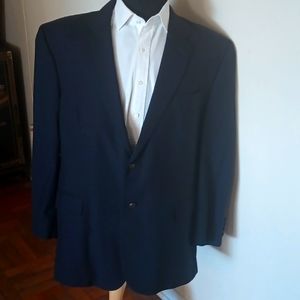 Joseph A Bank Navy Blue Blazer 48R